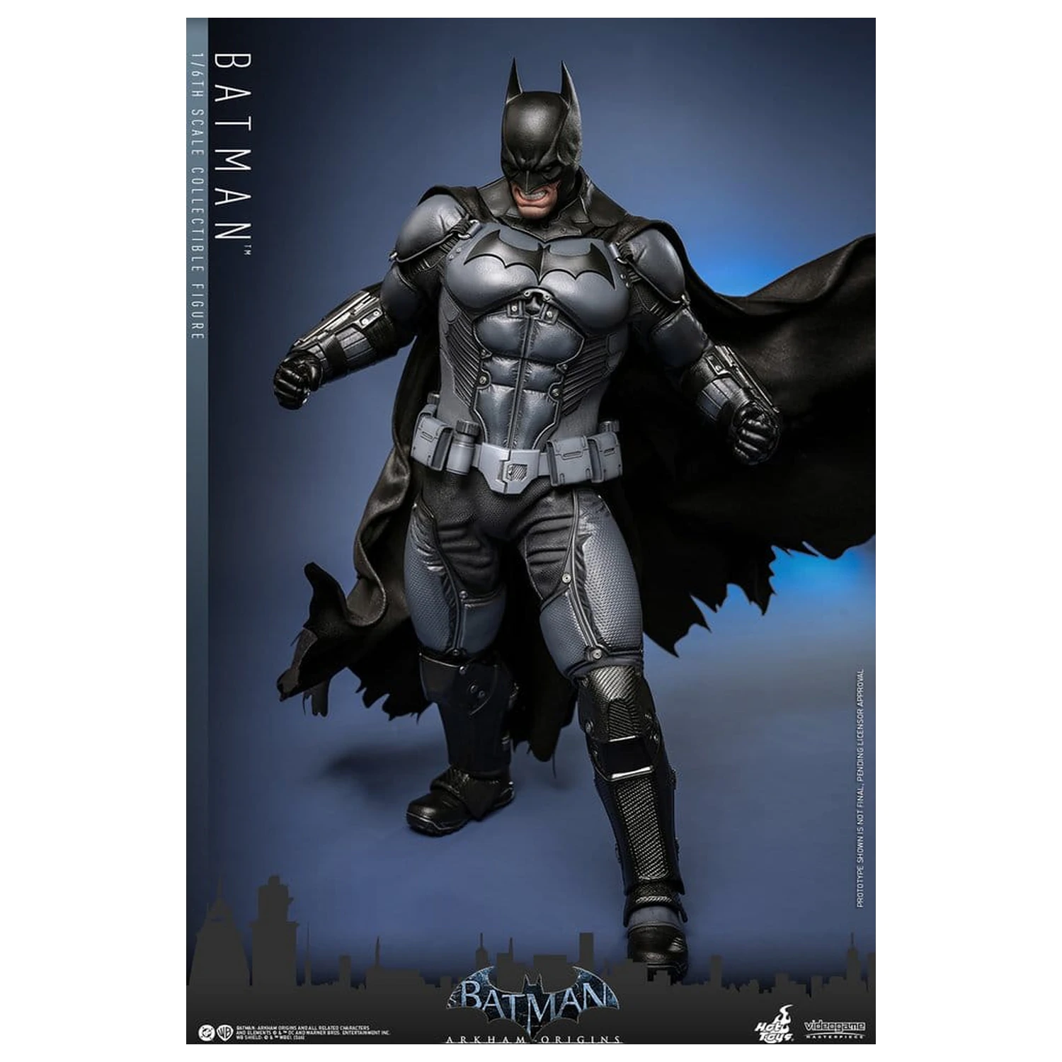 Batman Arkham Origins Videogame Masterpiece Action Figure 1/6 Batman 33 cm product photo