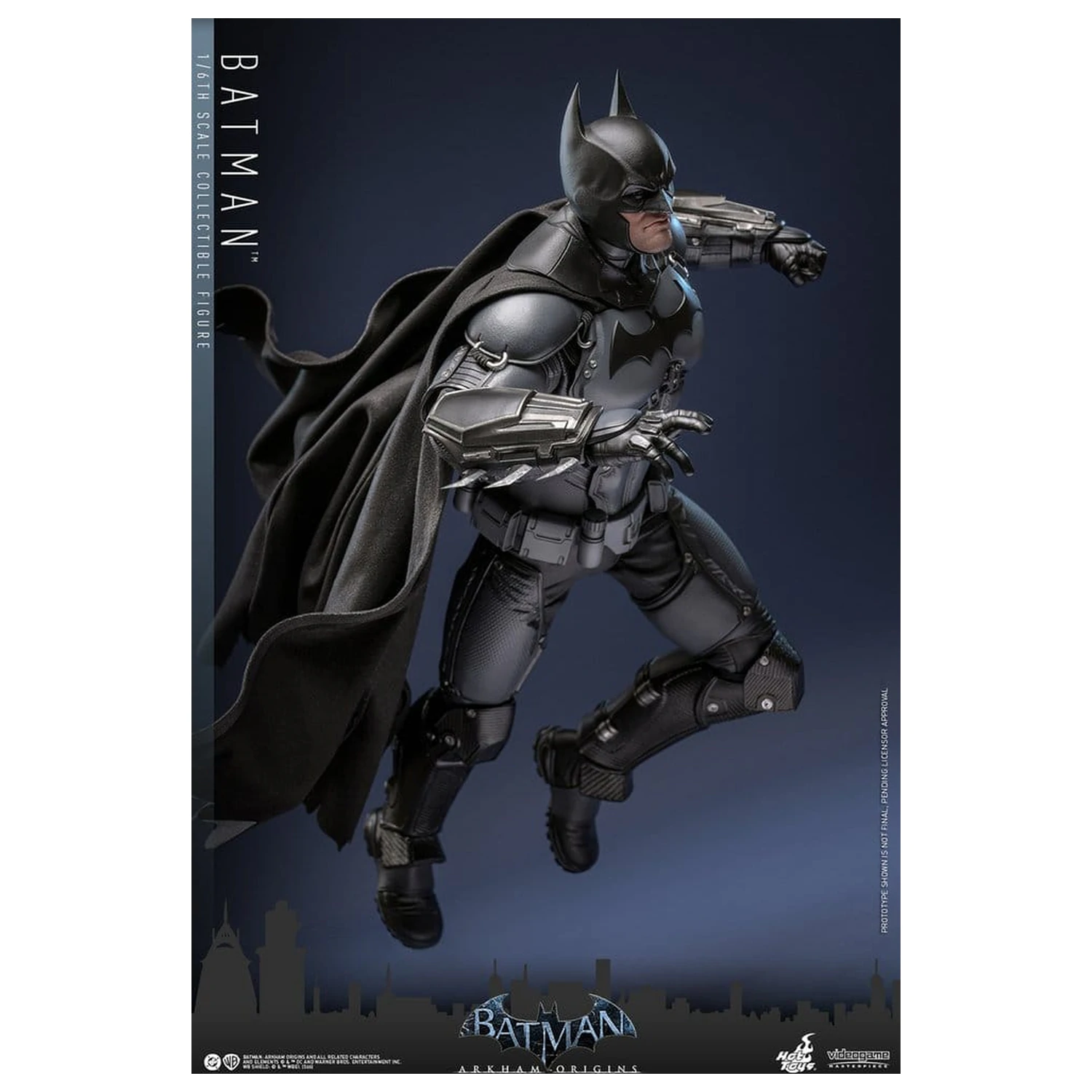 Batman Arkham Origins Videogame Masterpiece Action Figure 1/6 Batman 33 cm product photo