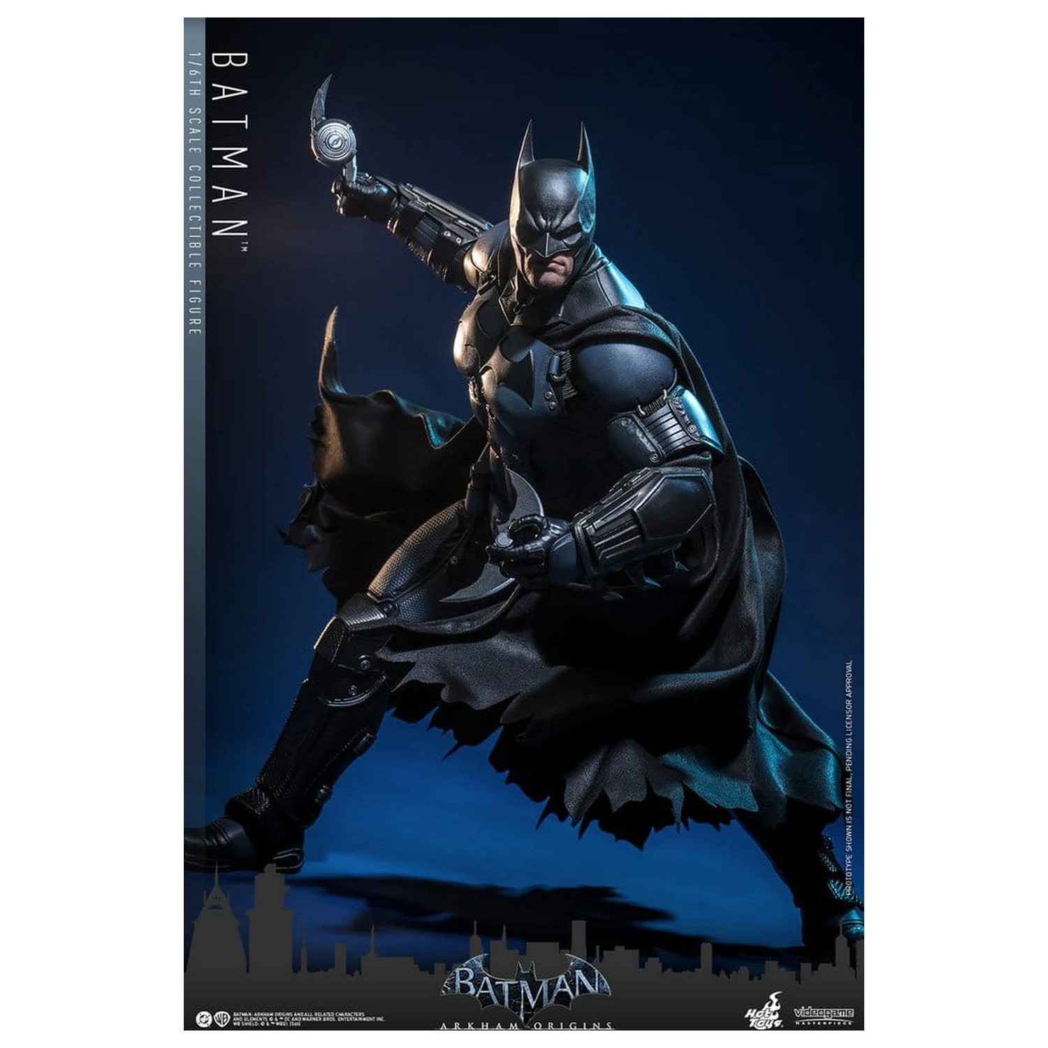 Batman Arkham Origins Videogame Masterpiece Action Figure 1/6 Batman 33 cm product photo