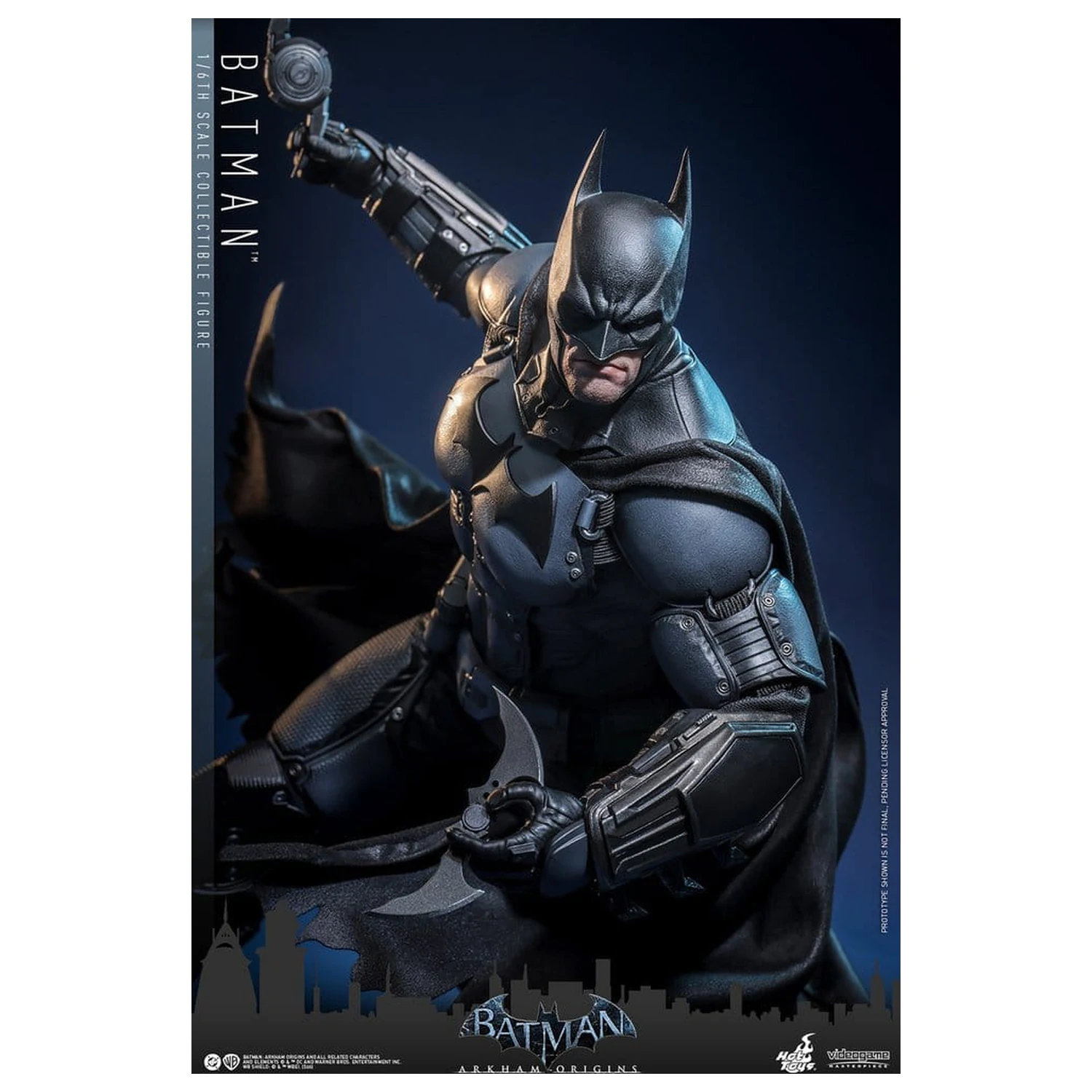 Batman Arkham Origins Videogame Masterpiece Action Figure 1/6 Batman 33 cm product photo
