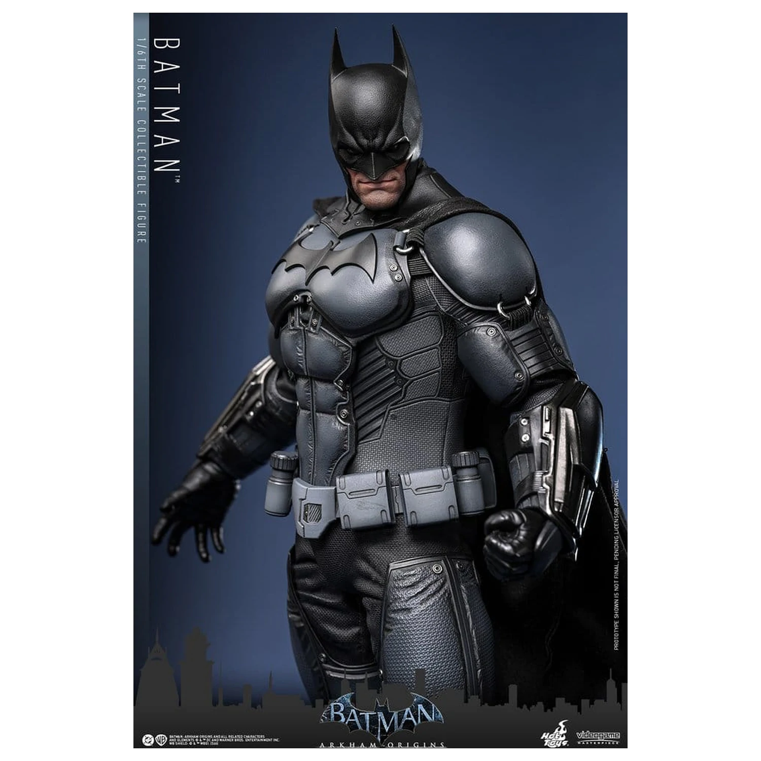 Batman Arkham Origins Videogame Masterpiece Action Figure 1/6 Batman 33 cm product photo