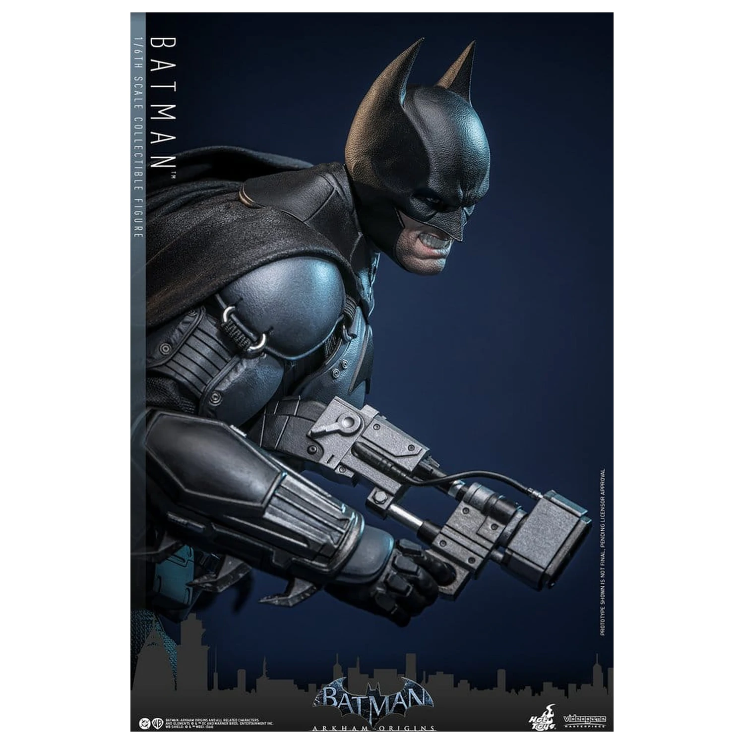 Batman Arkham Origins Videogame Masterpiece Action Figure 1/6 Batman 33 cm product photo