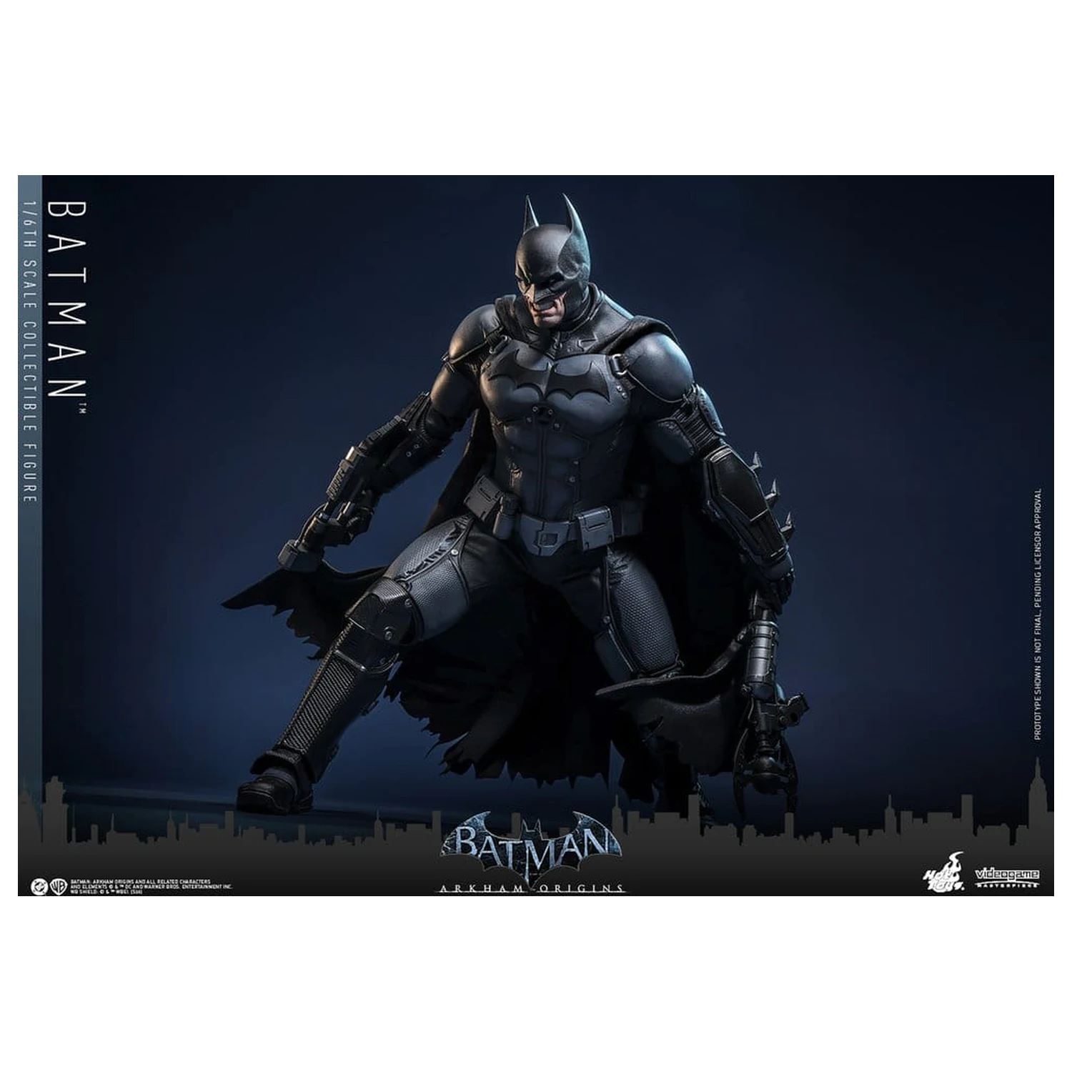 Batman Arkham Origins Videogame Masterpiece Action Figure 1/6 Batman 33 cm product photo