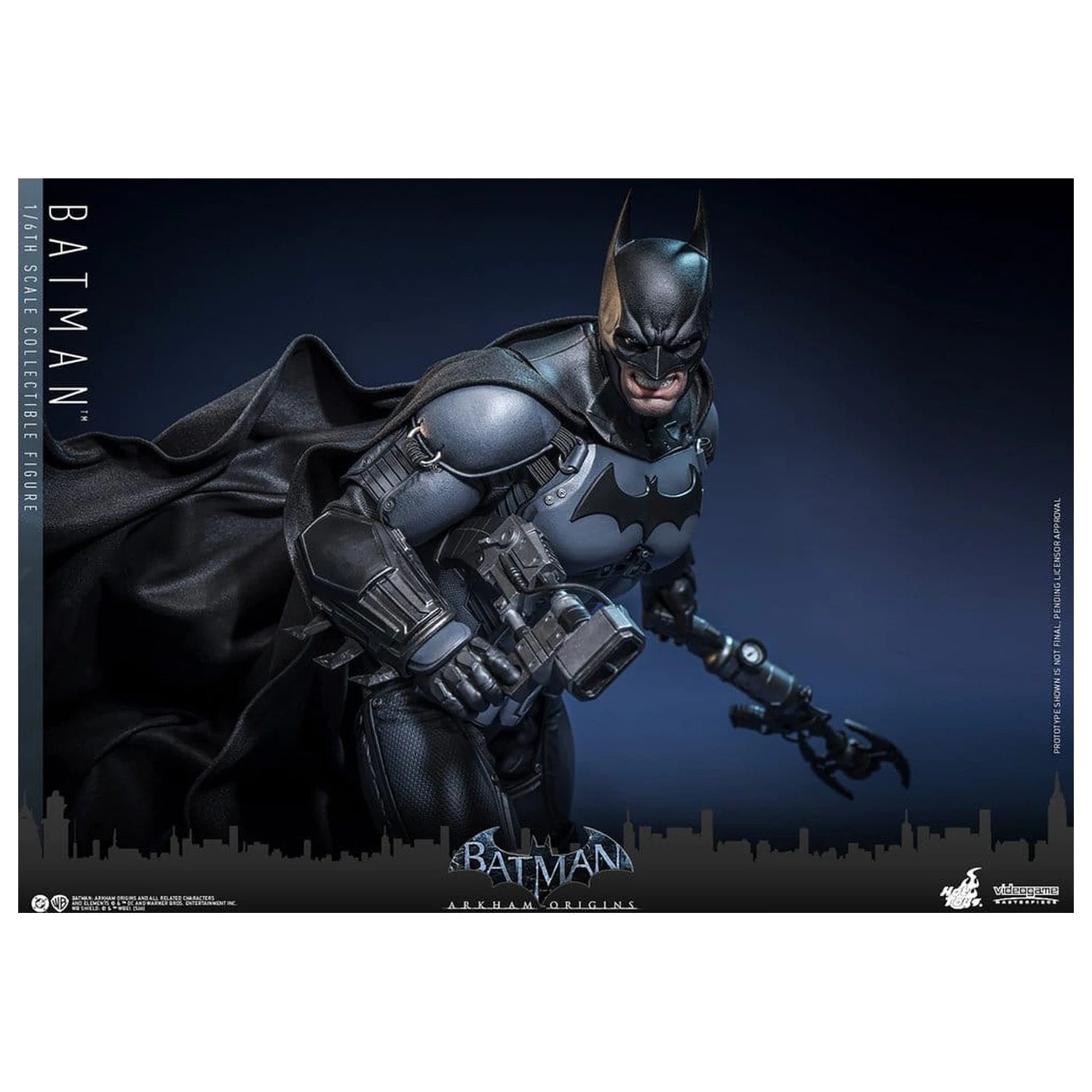 Batman Arkham Origins Videogame Masterpiece Action Figure 1/6 Batman 33 cm product photo