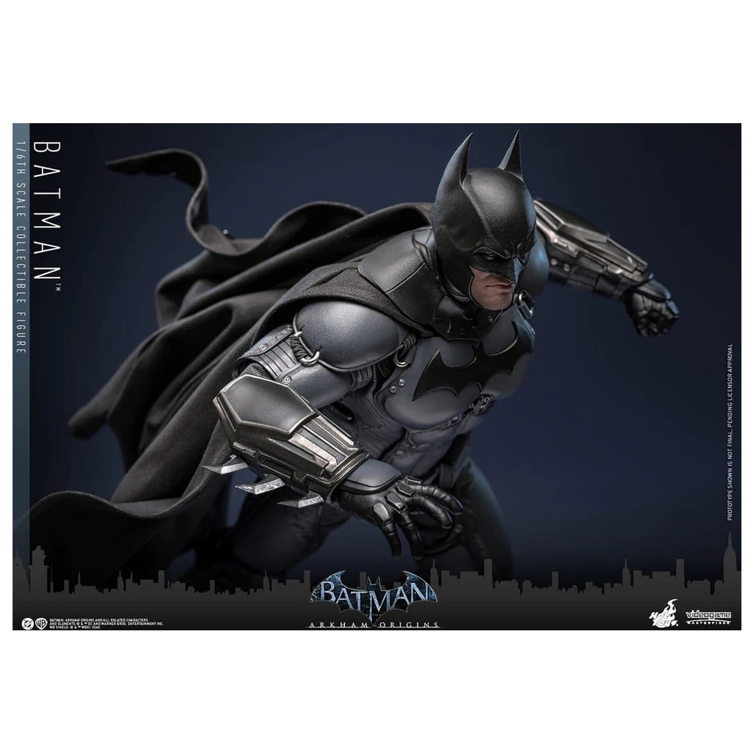 Batman Arkham Origins Videogame Masterpiece Action Figure 1/6 Batman 33 cm product photo