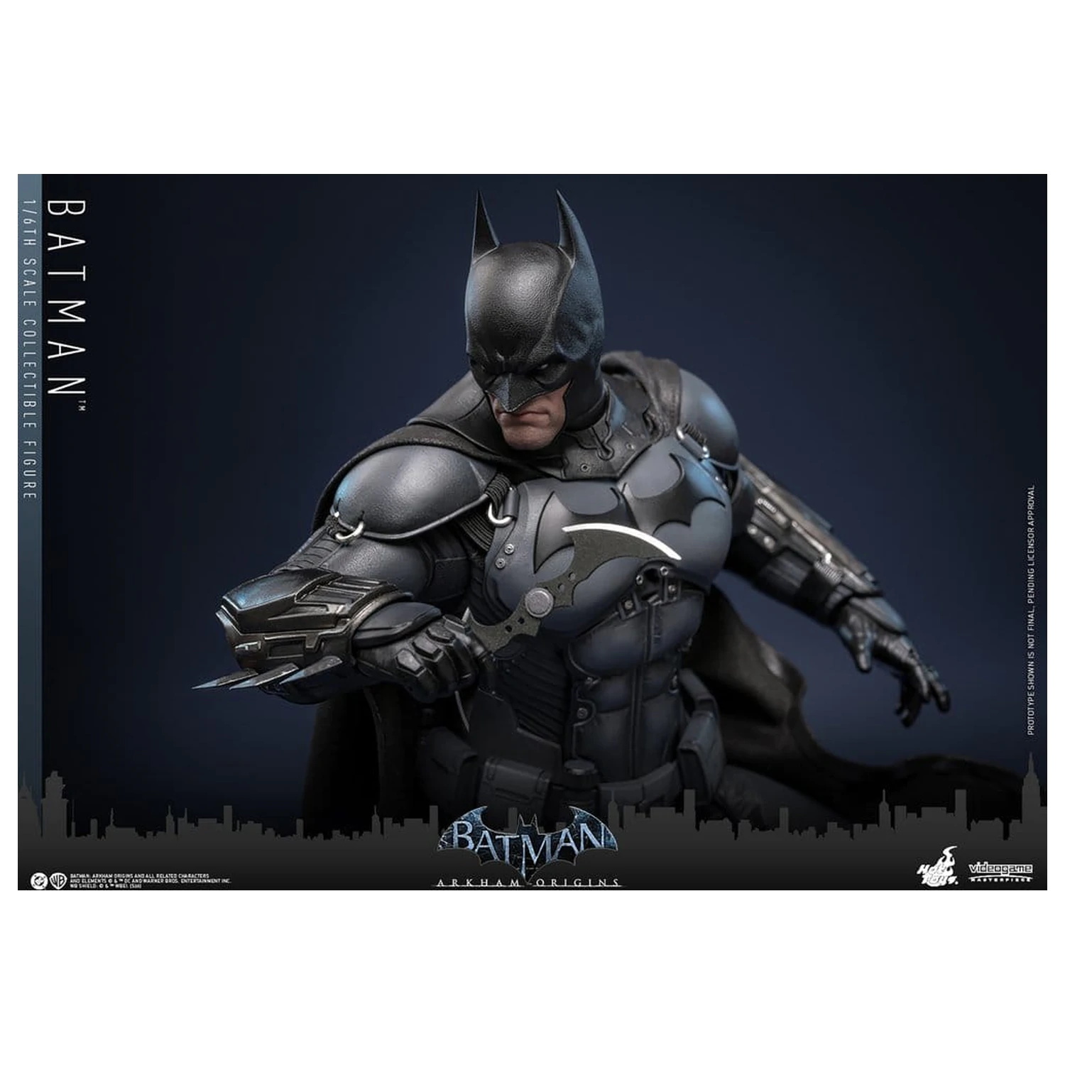 Batman Arkham Origins Videogame Masterpiece Action Figure 1/6 Batman 33 cm product photo