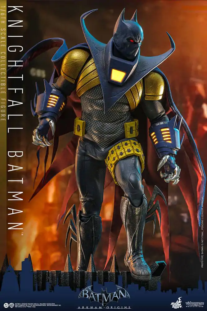 Batman: Arkham Origins Videogame Masterpiece Action Figure 1/6 Knightfall Batman 32 cm product photo