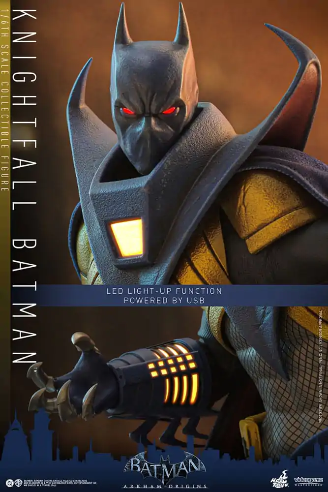 Batman: Arkham Origins Videogame Masterpiece Action Figure 1/6 Knightfall Batman 32 cm product photo
