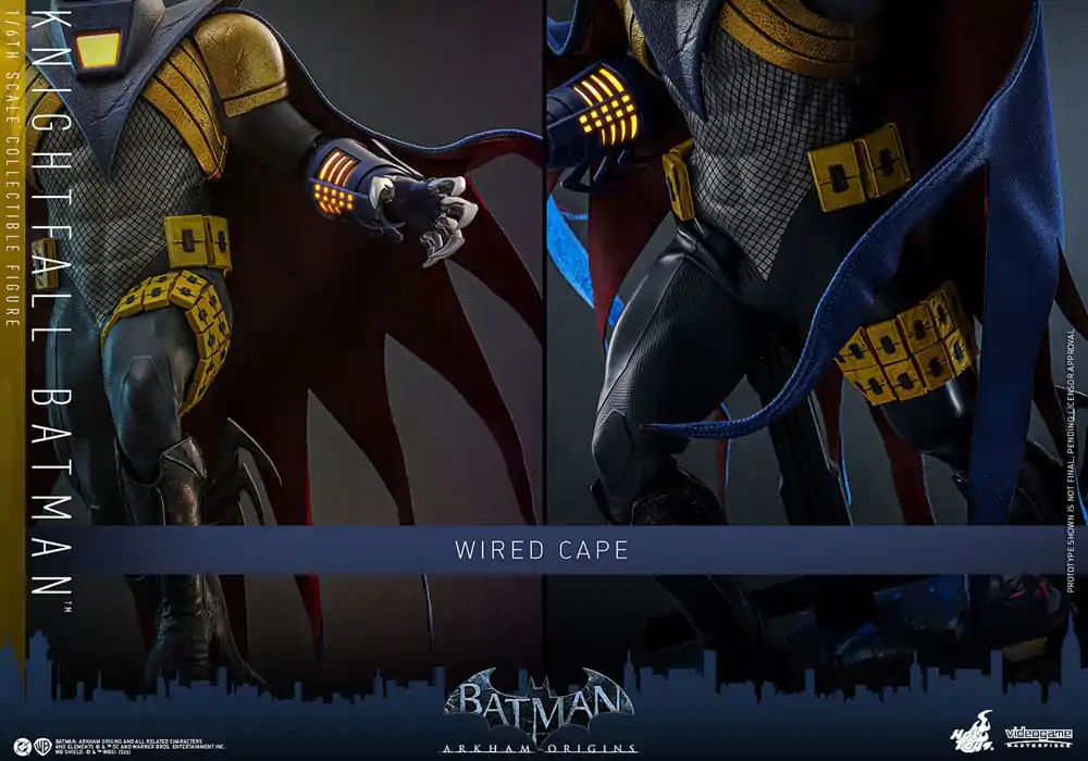 Batman: Arkham Origins Videogame Masterpiece Action Figure 1/6 Knightfall Batman 32 cm product photo