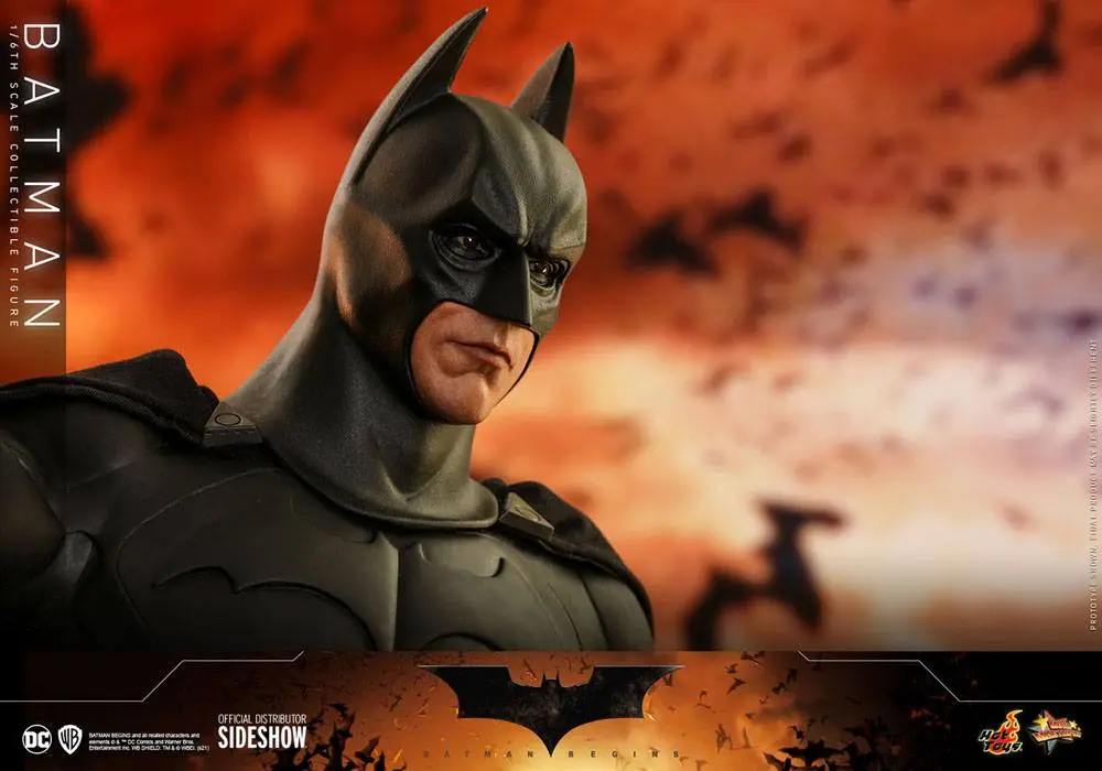 Batman Begins Movie Masterpiece Action Figure 1/6 Batman Hot Toys Exclusive 32 cm product photo