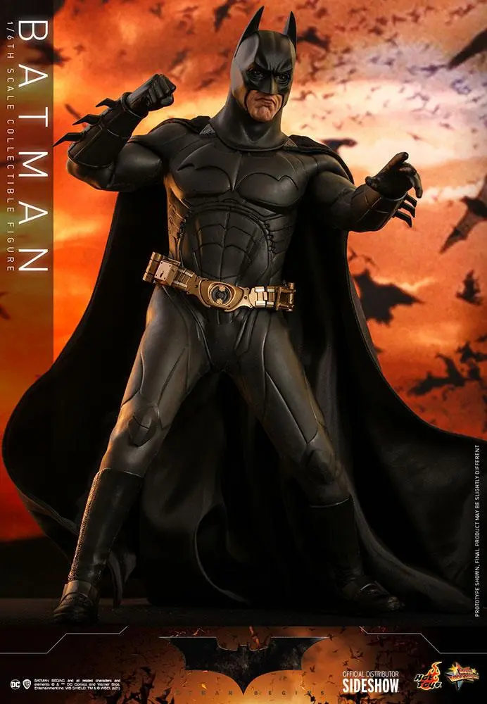 Batman Begins Movie Masterpiece Action Figure 1/6 Batman Hot Toys Exclusive 32 cm product photo
