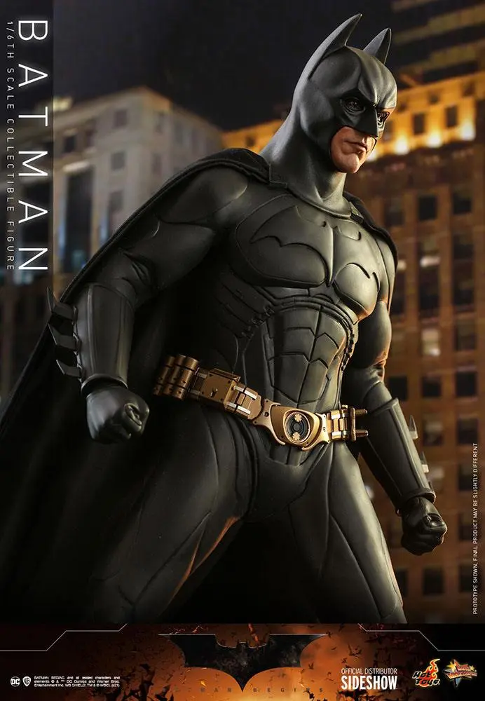 Batman Begins Movie Masterpiece Action Figure 1/6 Batman Hot Toys Exclusive 32 cm product photo