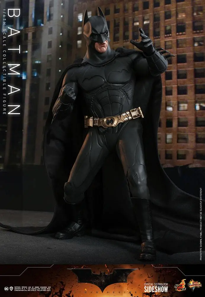 Batman Begins Movie Masterpiece Action Figure 1/6 Batman Hot Toys Exclusive 32 cm product photo