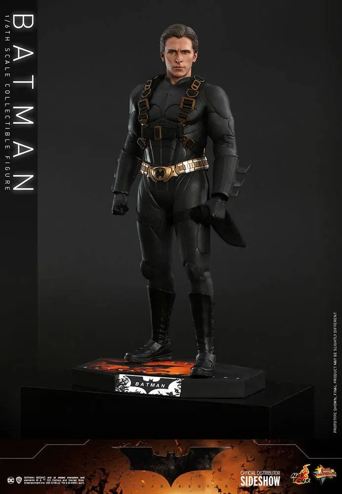 Batman Begins Movie Masterpiece Action Figure 1/6 Batman Hot Toys Exclusive 32 cm product photo