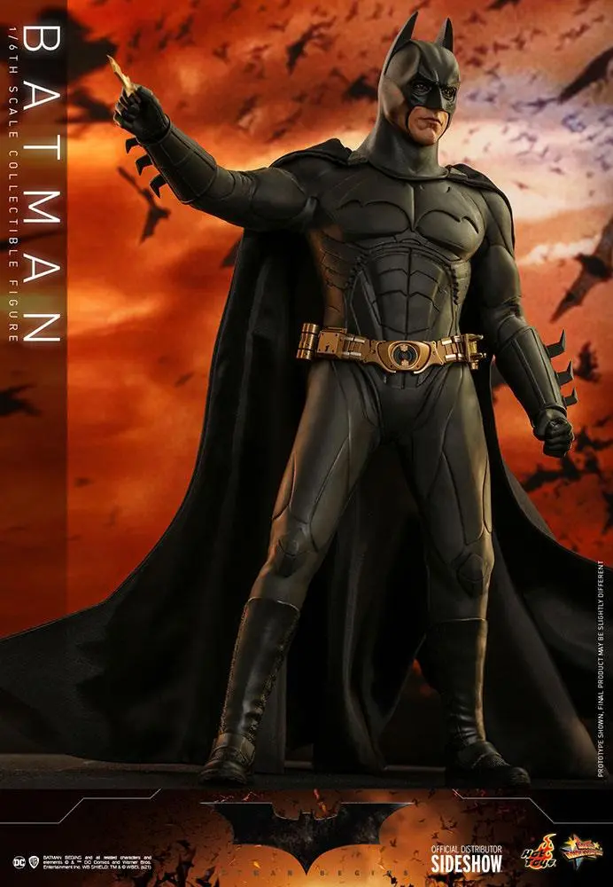 Batman Begins Movie Masterpiece Action Figure 1/6 Batman Hot Toys Exclusive 32 cm product photo