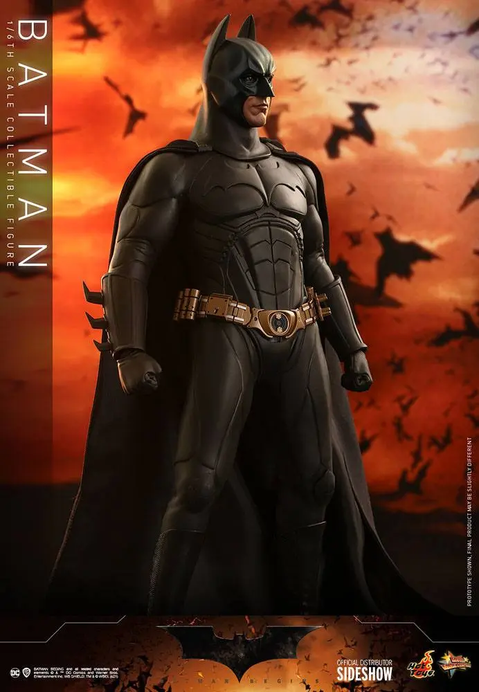 Batman Begins Movie Masterpiece Action Figure 1/6 Batman Hot Toys Exclusive 32 cm product photo