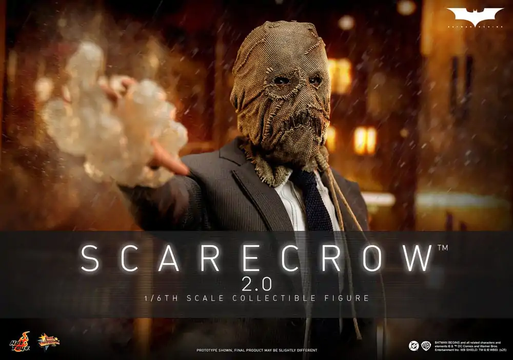 Batman Begins Movie Masterpiece Action Figure 1/6 Scarecrow 2.0 30 cm product photo