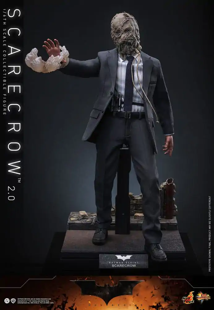 Batman Begins Movie Masterpiece Action Figure 1/6 Scarecrow 2.0 30 cm product photo