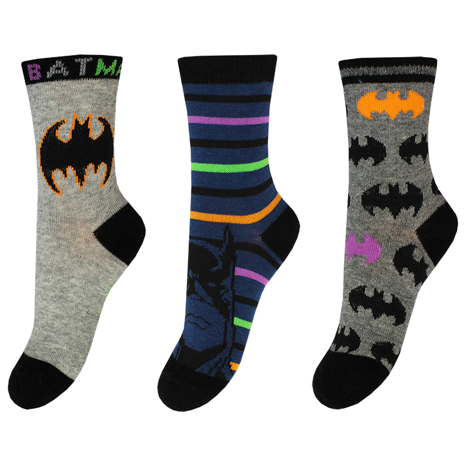 Batman Call Sign Dark Kids' Socks 23/26 product photo