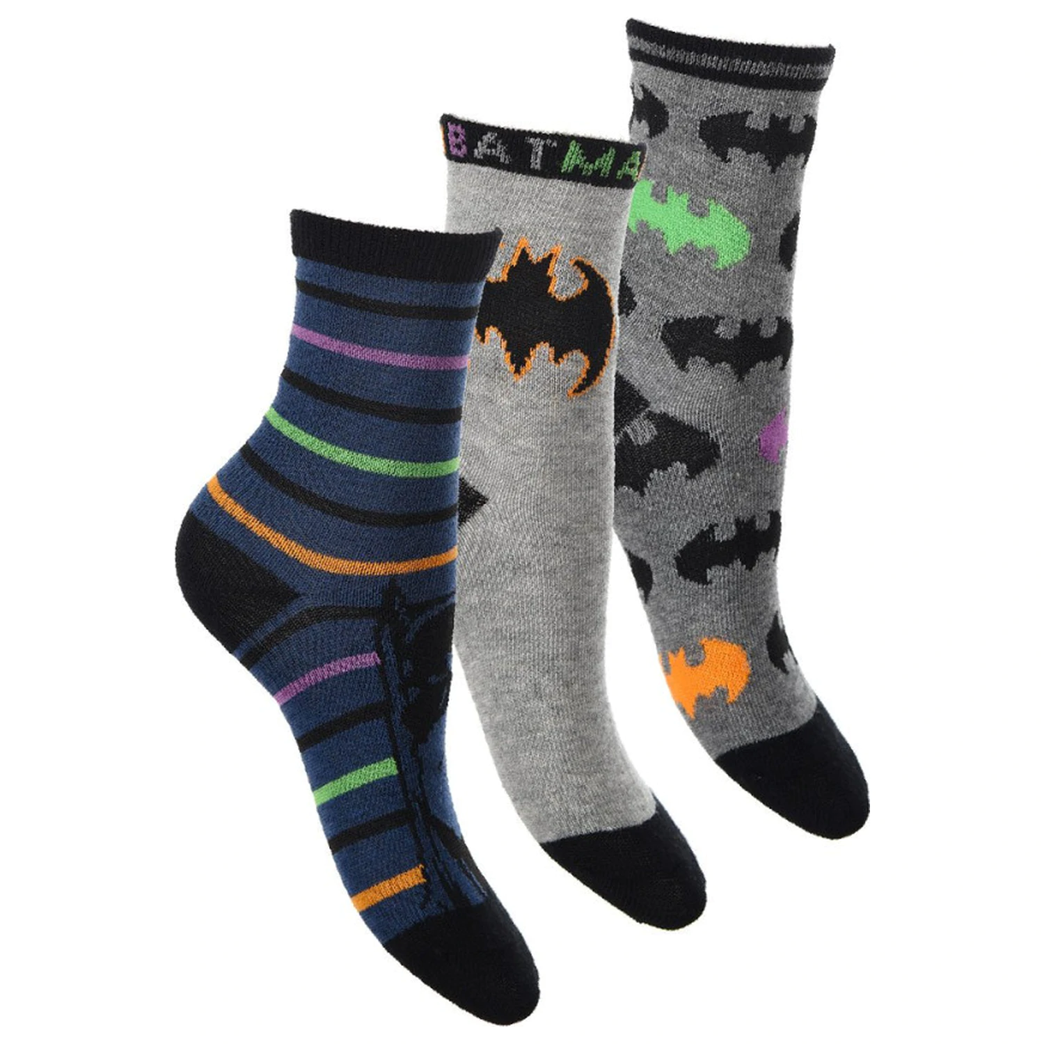 Batman Call Sign Dark children's socks 27/30 product photo