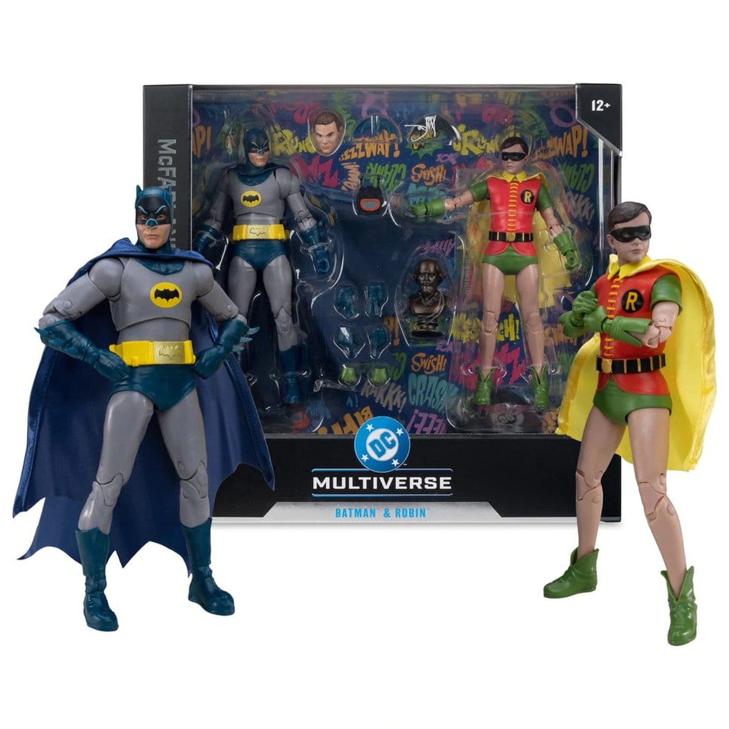 Batman Classic TV Series DC Multiverse McFarlane Collector Edition Action Figure 2-Pack Batman and Robin 18 cm product photo