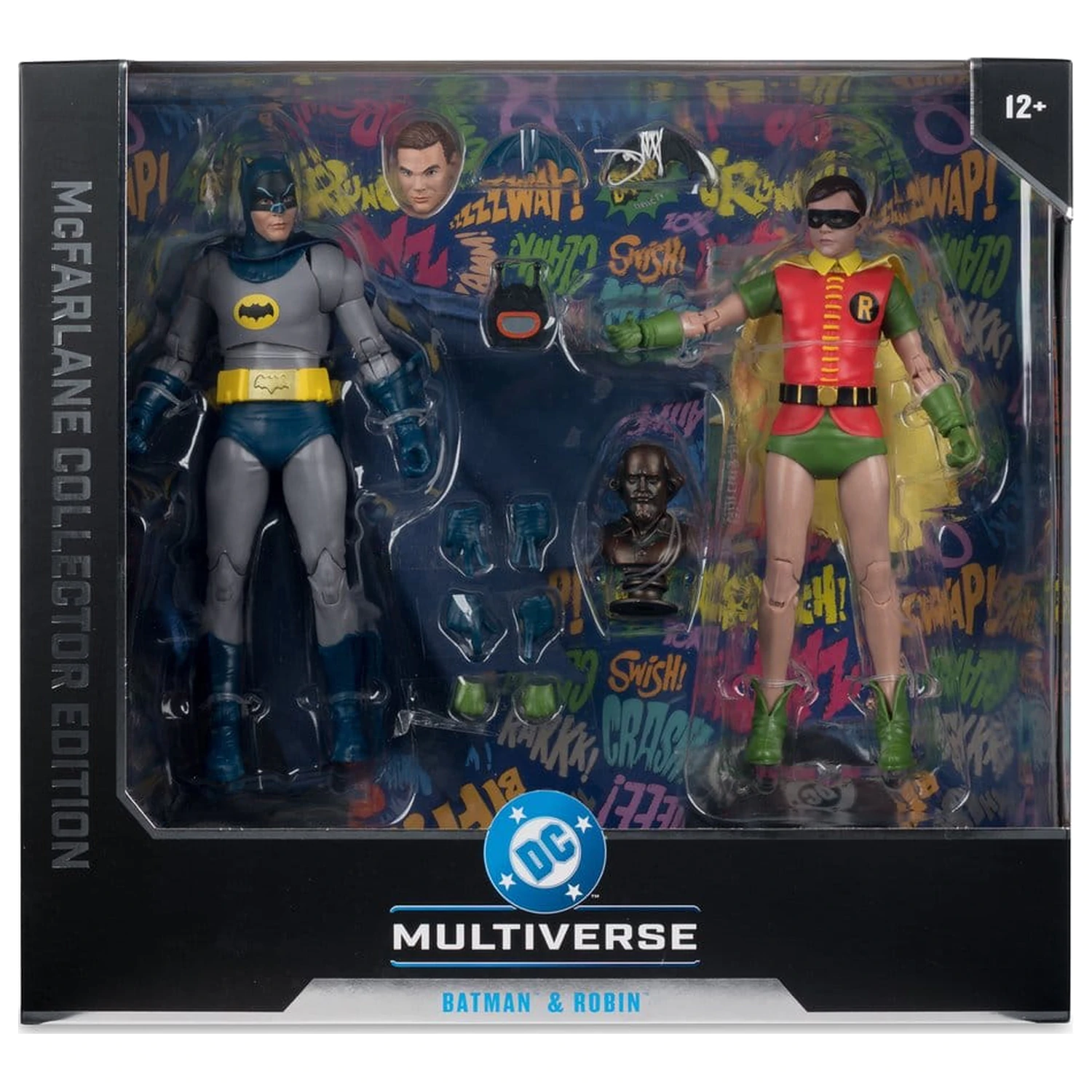 Batman Classic TV Series DC Multiverse McFarlane Collector Edition Action Figure 2-Pack Batman and Robin 18 cm product photo