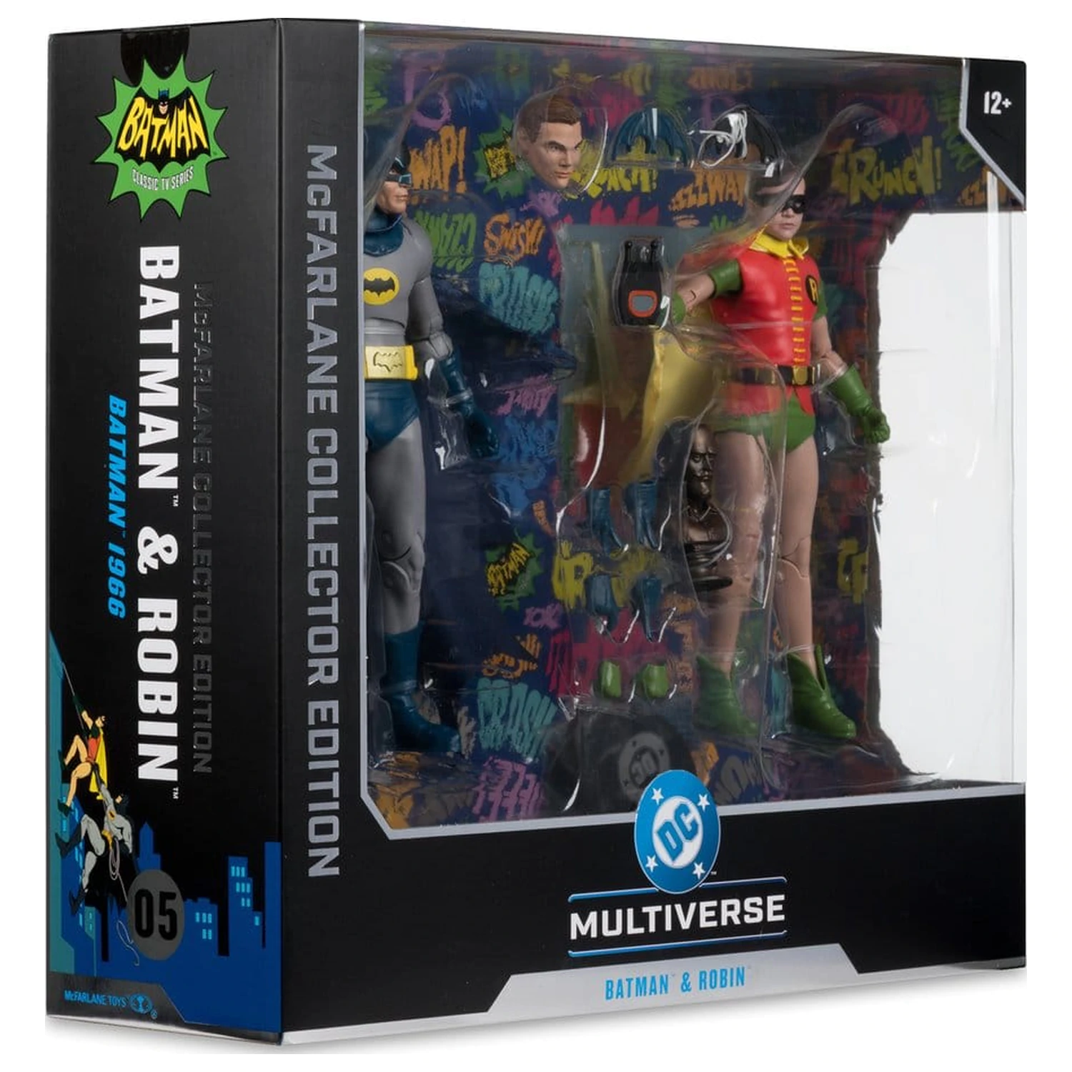 Batman Classic TV Series DC Multiverse McFarlane Collector Edition Action Figure 2-Pack Batman and Robin 18 cm product photo