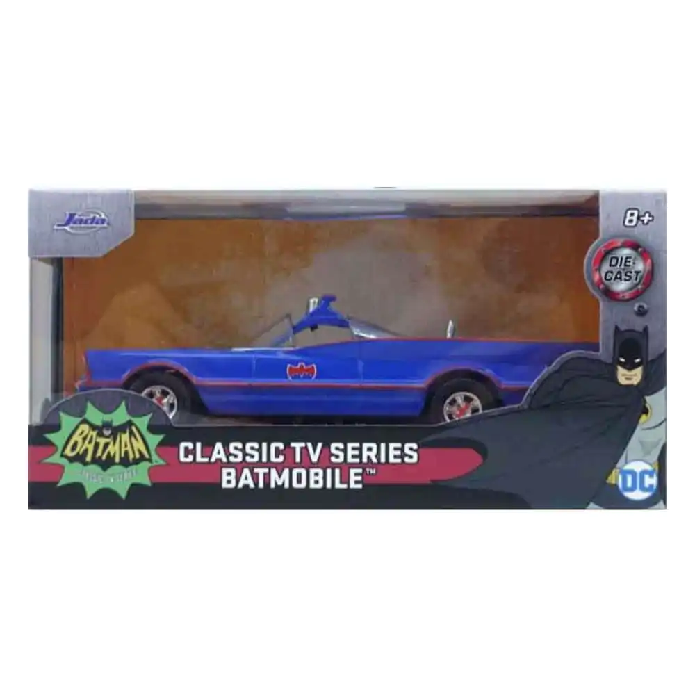 Batman Classic TV Series Diecast Model 1/32 1966 Classic Batmobile Cartoon Ver. product photo