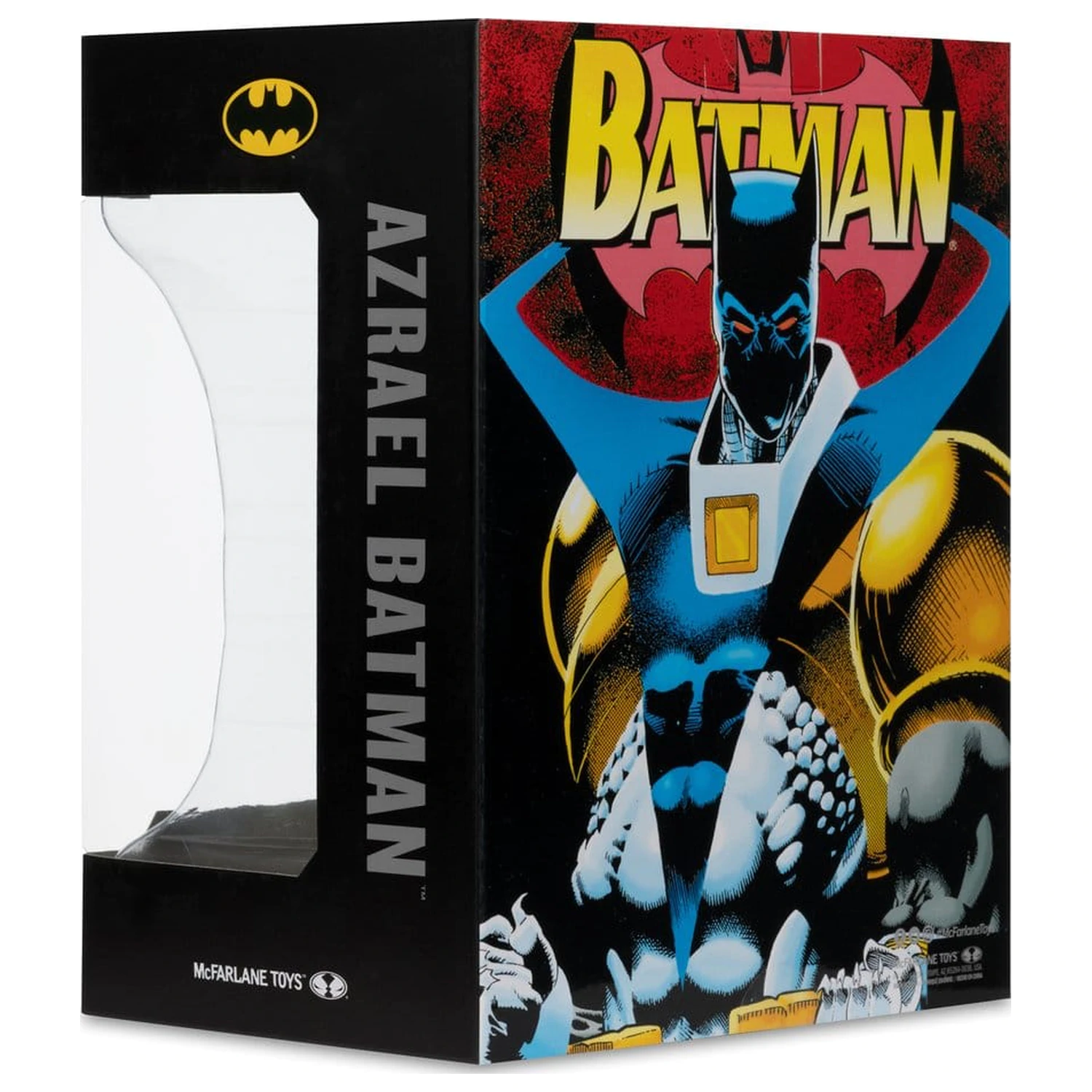 Batman DC Direct Mini-Replica 1/3 Azrael Batman Mask (Batman: Knightfall) (Gold Label Collection) 18 cm product photo