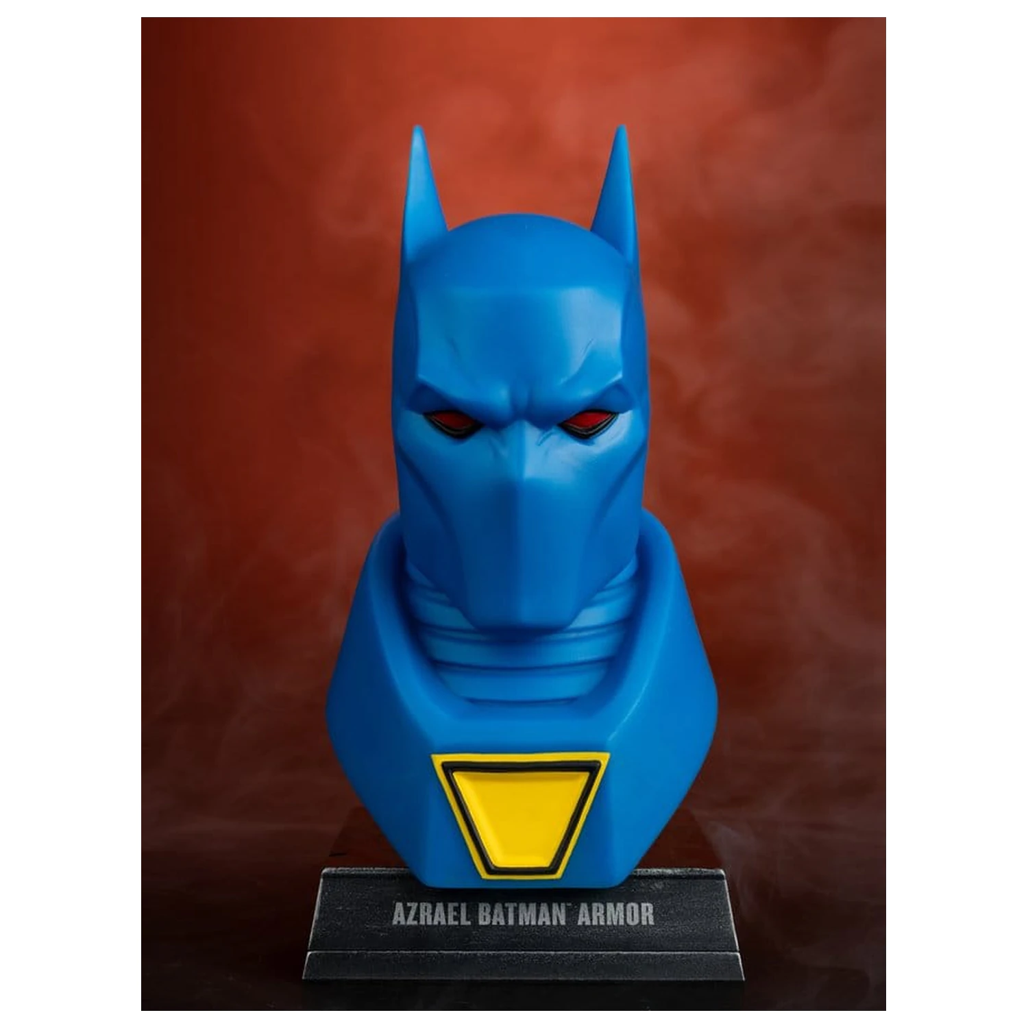Batman DC Direct Mini-Replica 1/3 Azrael Batman Mask (Batman: Knightfall) (Gold Label Collection) 18 cm product photo