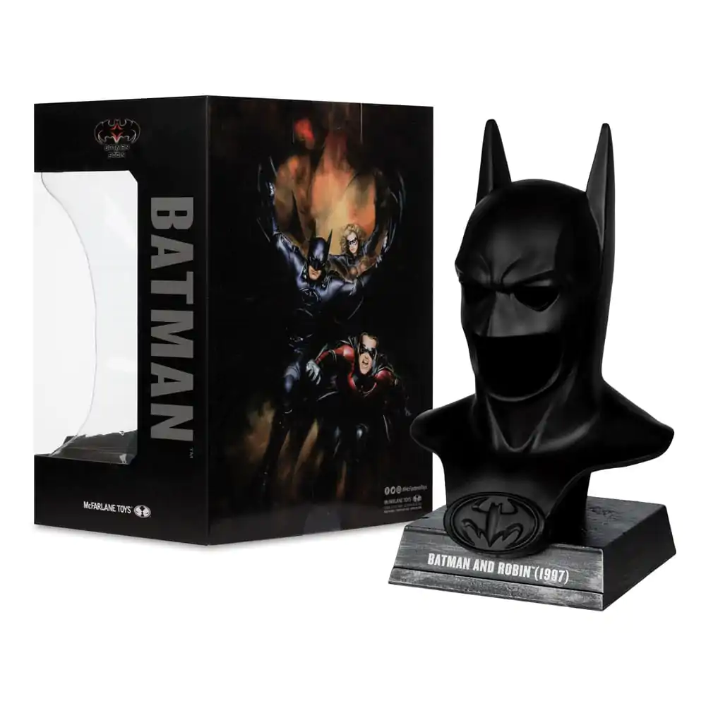 Batman DC Direct Mini Replica 1/3 Batman Cowl (Batman & Robin) 19 cm product photo