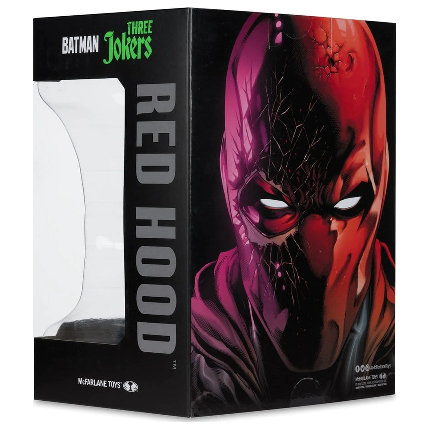 Batman DC Direct Mini-Replica 1/3 Red Hood Mask (Batman: Three Jokers) 18 cm product photo