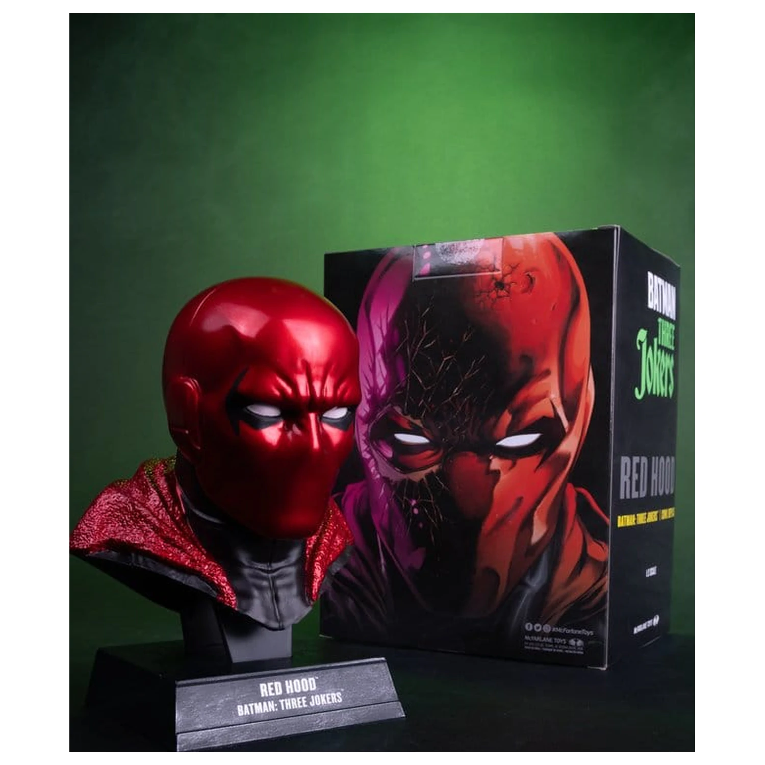 Batman DC Direct Mini-Replica 1/3 Red Hood Mask (Batman: Three Jokers) 18 cm product photo