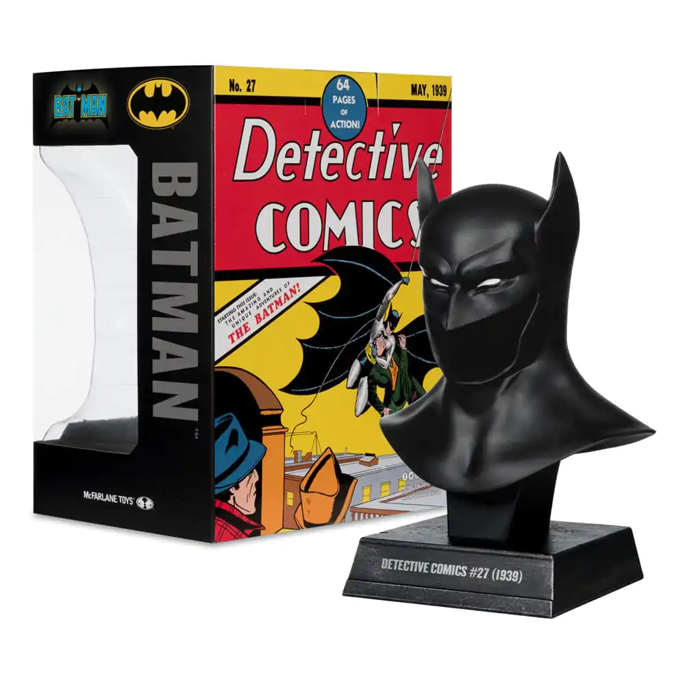 Batman DC Direct Mini Replica 1/3 Batman Cowl (Detective Comics #27) (1st Apperance) 18 cm product photo