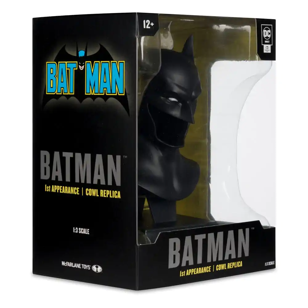 Batman DC Direct Mini Replica 1/3 Batman Cowl (Detective Comics #27) (1st Apperance) 18 cm product photo