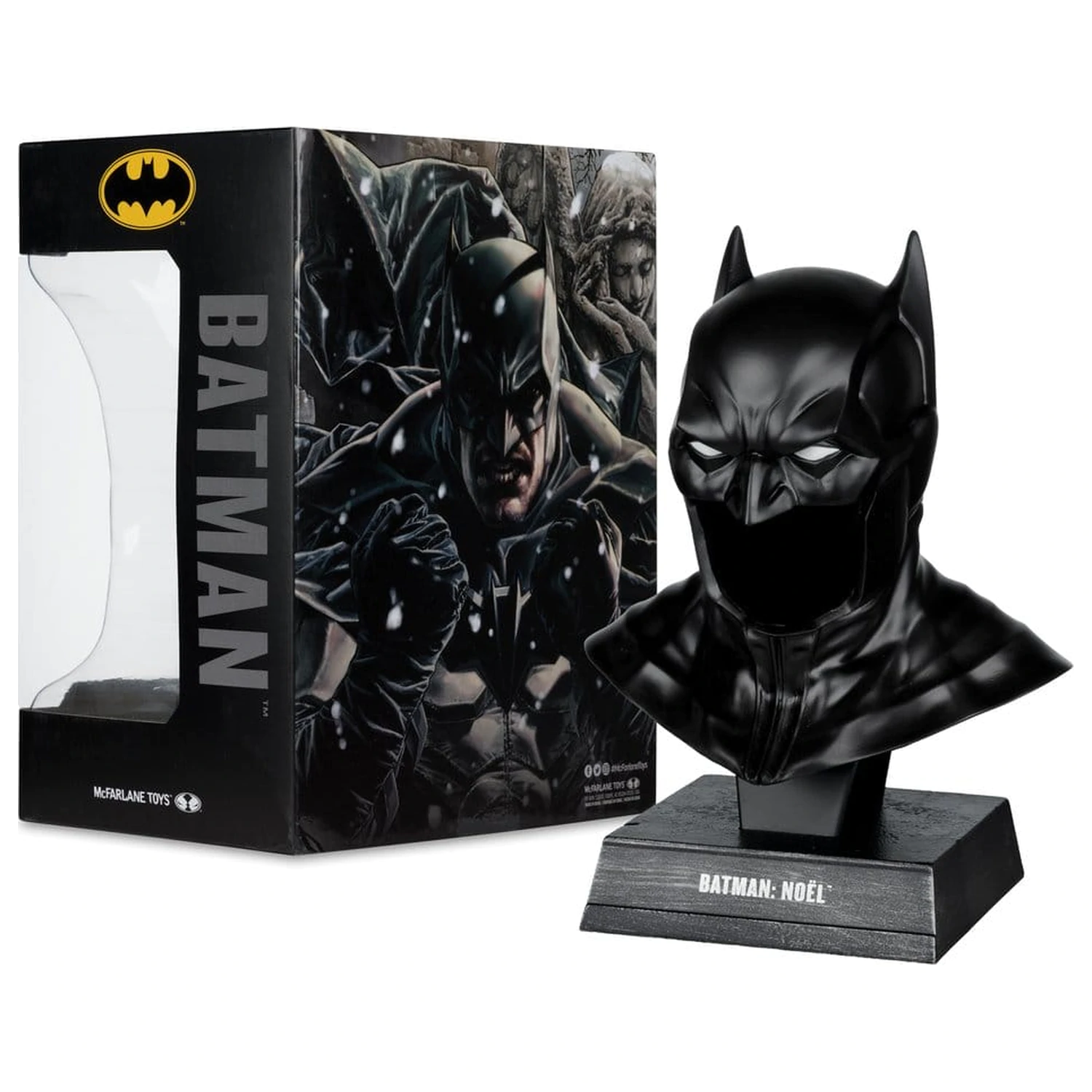 Batman DC Direct Mini-Replica 1/3 Batman Mask (Batman: Noel) 23 cm product photo