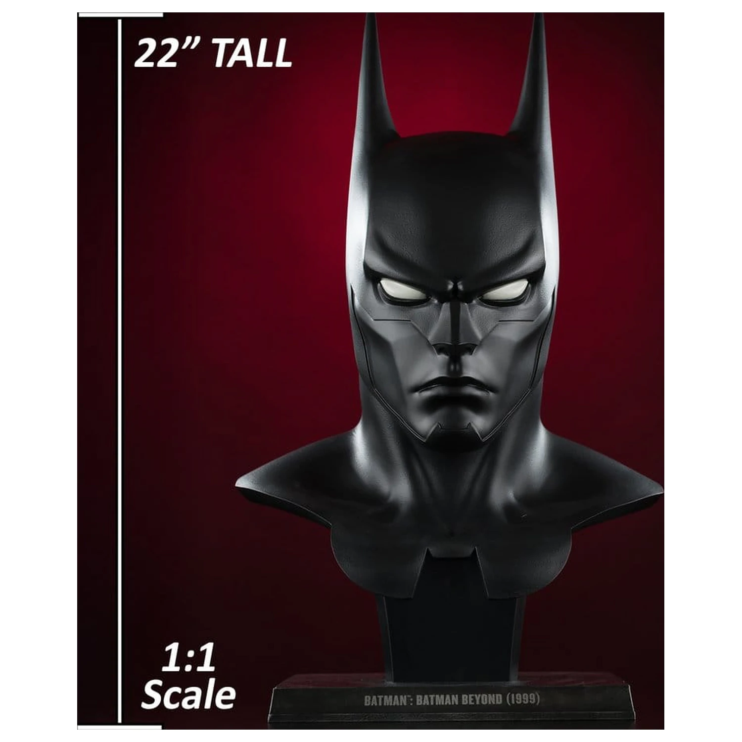 Batman DC Direct Replica 1/1 Batman Beyond Mask 58 cm product photo