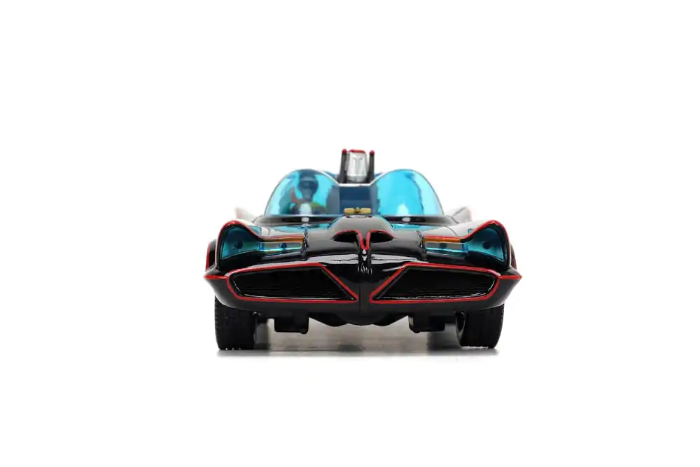 Batman Diecast Model 1/24 Pack of 5 Classic TV Series Batman, Robin, Joker, Penguin &amp; Batmobile product photo