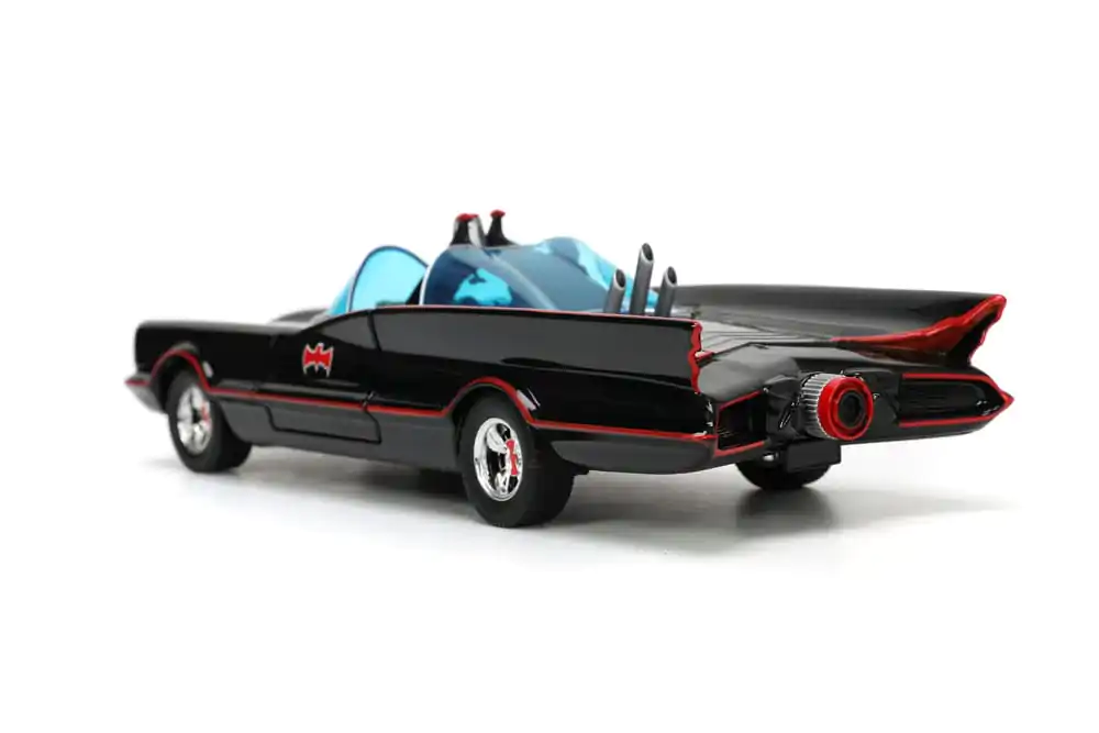 Batman Diecast Model 1/24 Pack of 5 Classic TV Series Batman, Robin, Joker, Penguin &amp; Batmobile product photo