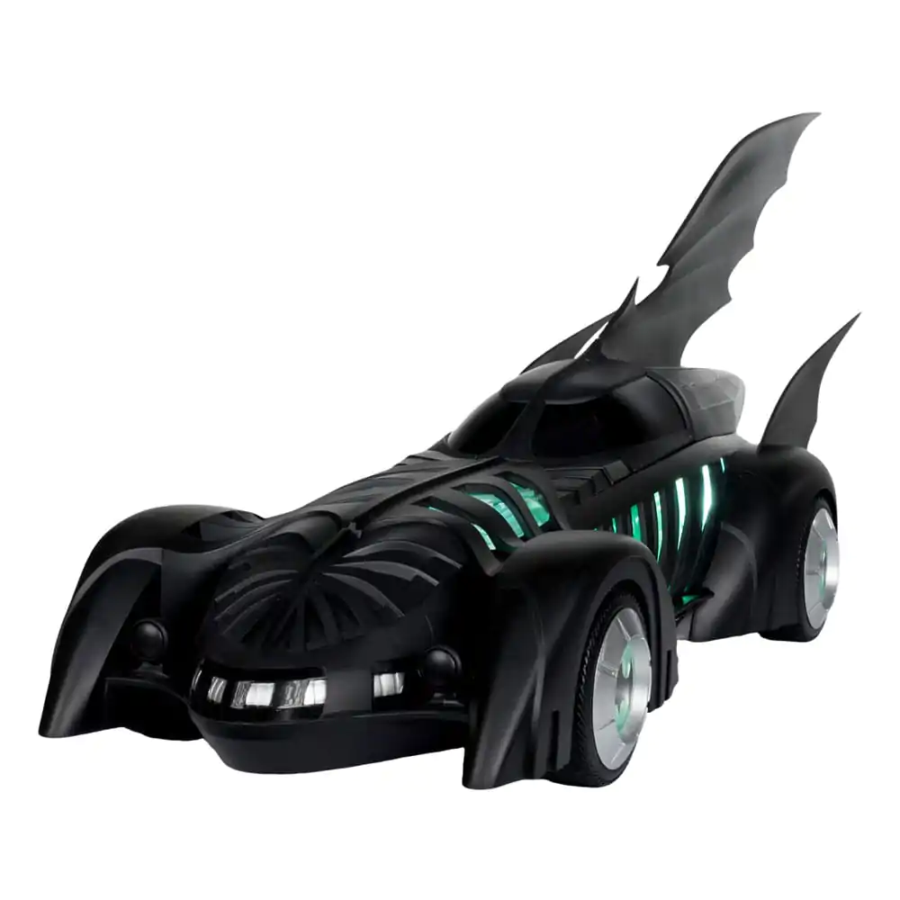 Batman Forever DC Multiverse Action Figure with Vehicle Alfred Pennyworth &amp; Batmobile (Gold Label) 79 cm product photo