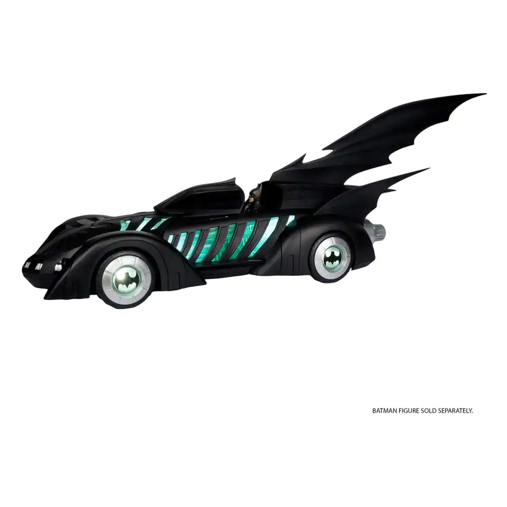 Batman Forever DC Multiverse Action Figure with Vehicle Alfred Pennyworth &amp; Batmobile (Gold Label) 79 cm product photo