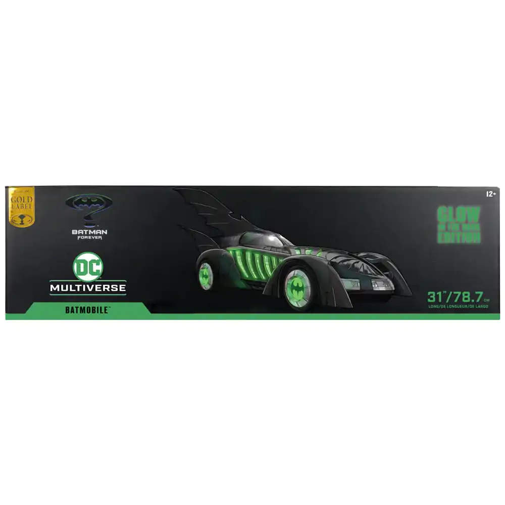 Batman Forever DC Multiverse Vehicle Batmobile Glow in the Dark Edition (Gold Label) 79 cm termékfotó