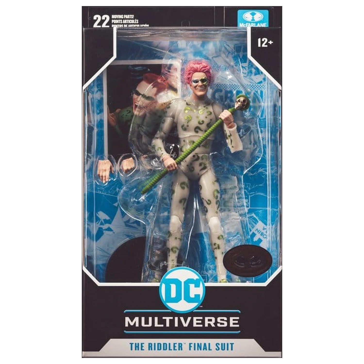 Batman Forever DC Multiverse Action Figure Riddler (Final Suit) (Red Platinum Edition) 18 cm product photo