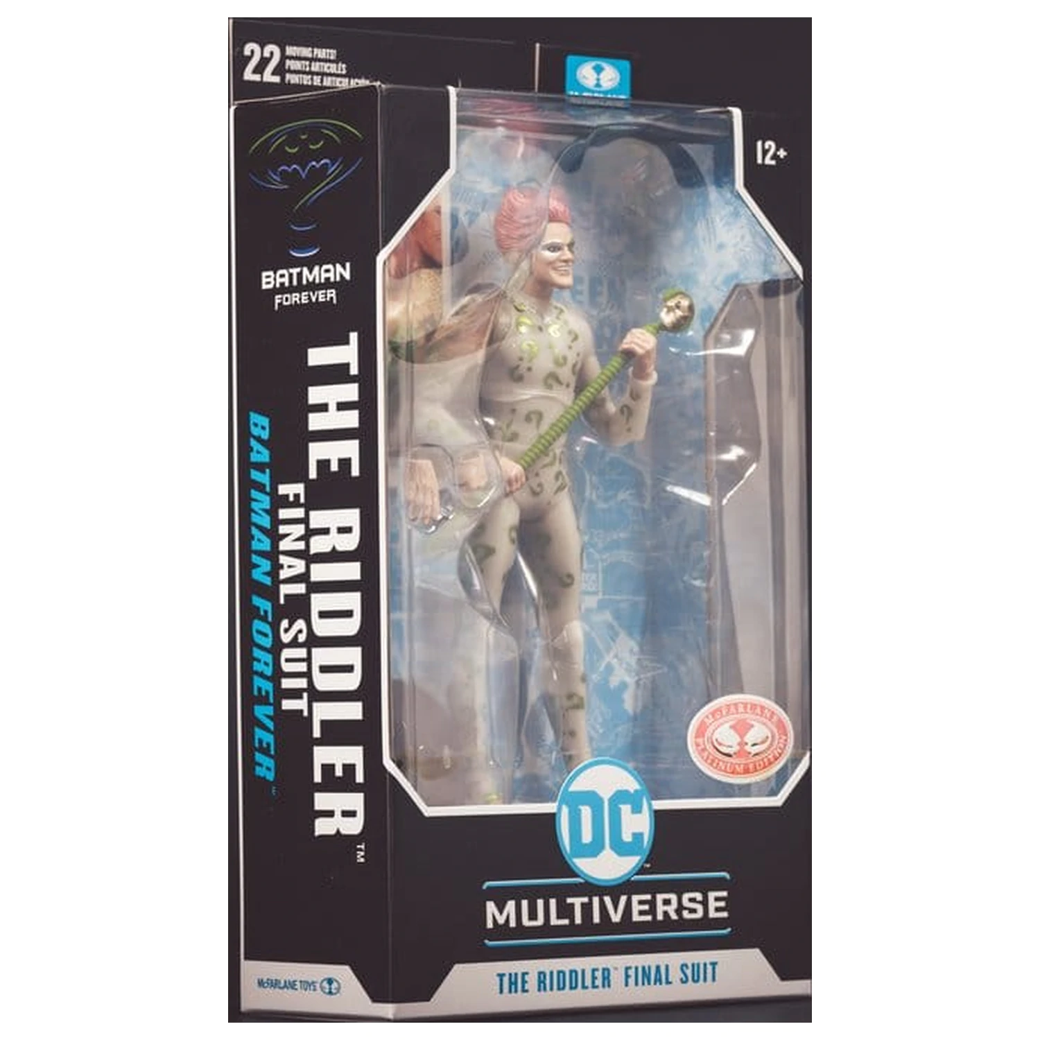 Batman Forever DC Multiverse Action Figure Riddler (Final Suit) (Red Platinum Edition) 18 cm product photo