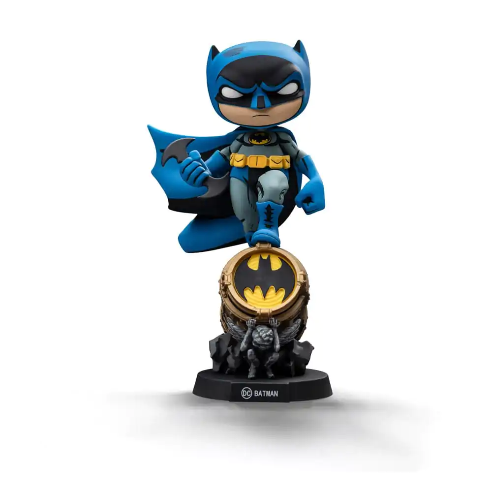 Batman Mini Co. PVC Figure Batman on Bat-Signal (Blue Variant) 19 cm product photo