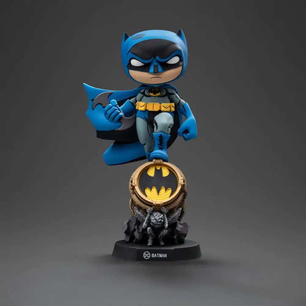 Batman Mini Co. PVC Figure Batman on Bat-Signal (Blue Variant) 19 cm product photo