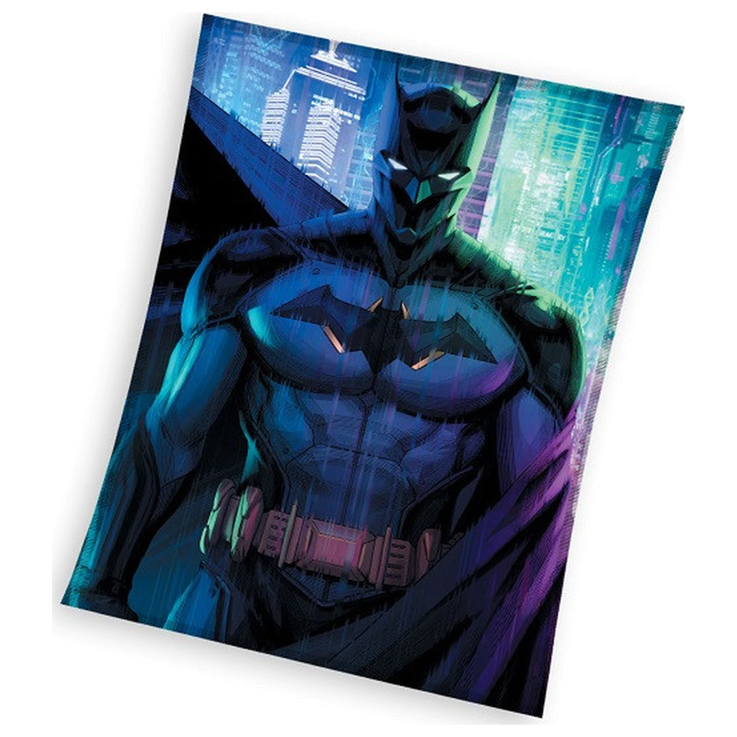 Batman Nightfall fleece blanket product photo
