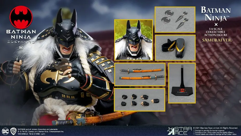 Batman Ninja My Favourite Movie Action Figure 1/6 Ninja Batman Deluxe Ver. 30 cm product photo