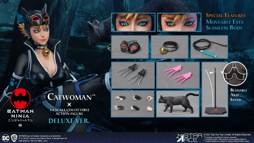 Batman Ninja My Favourite Movie Action Figure 1/6 Ninja Catwoman Deluxe Ver. 30 cm product photo