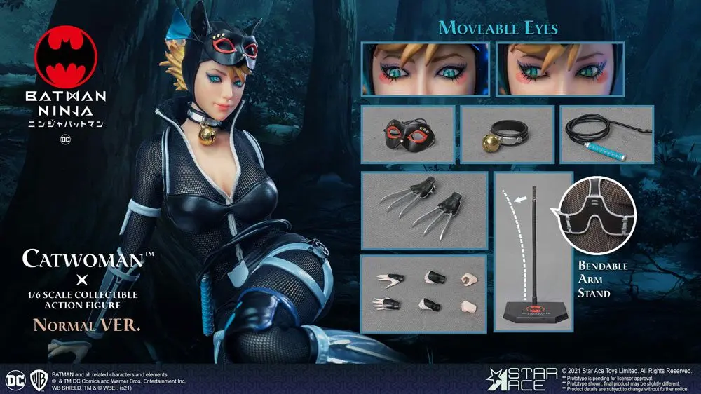 Batman Ninja My Favourite Movie Action Figure 1/6 Ninja Catwoman Normal Ver. 30 cm product photo